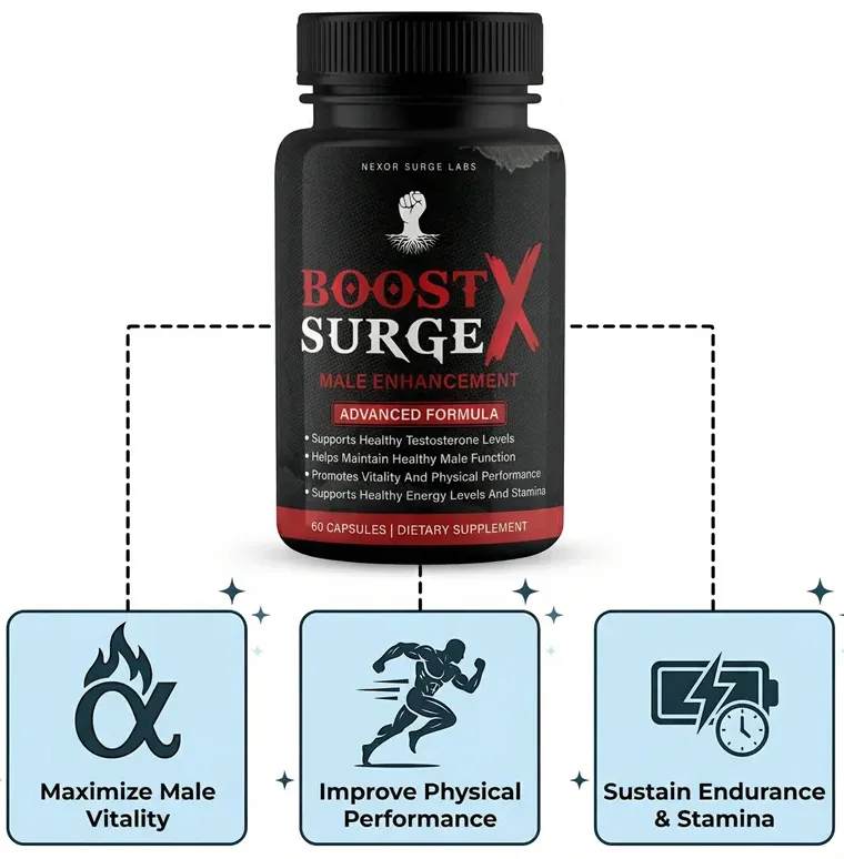 Boost Surge X natural male performance supplement